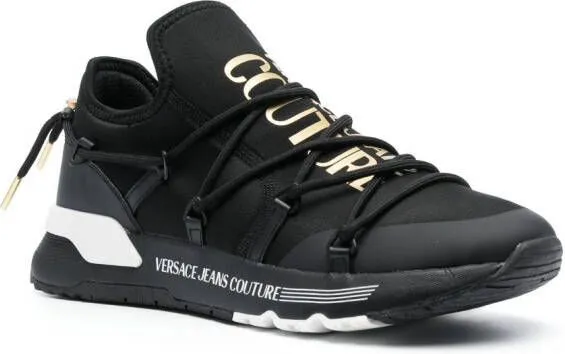 Versace Jeans Couture Dynamic low-top sneakers Black