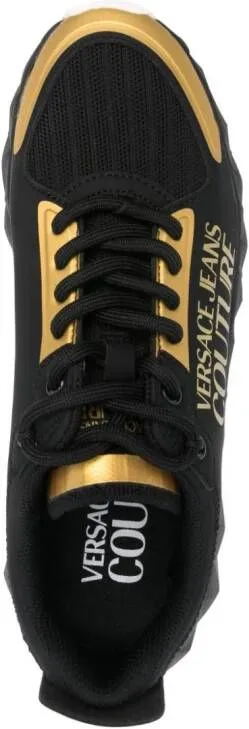 Versace Jeans Couture logo-print low-top sneakers Black