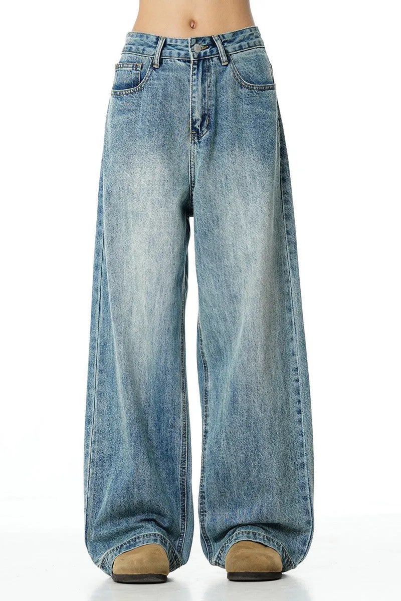 Vintage High Street Straight Jeans