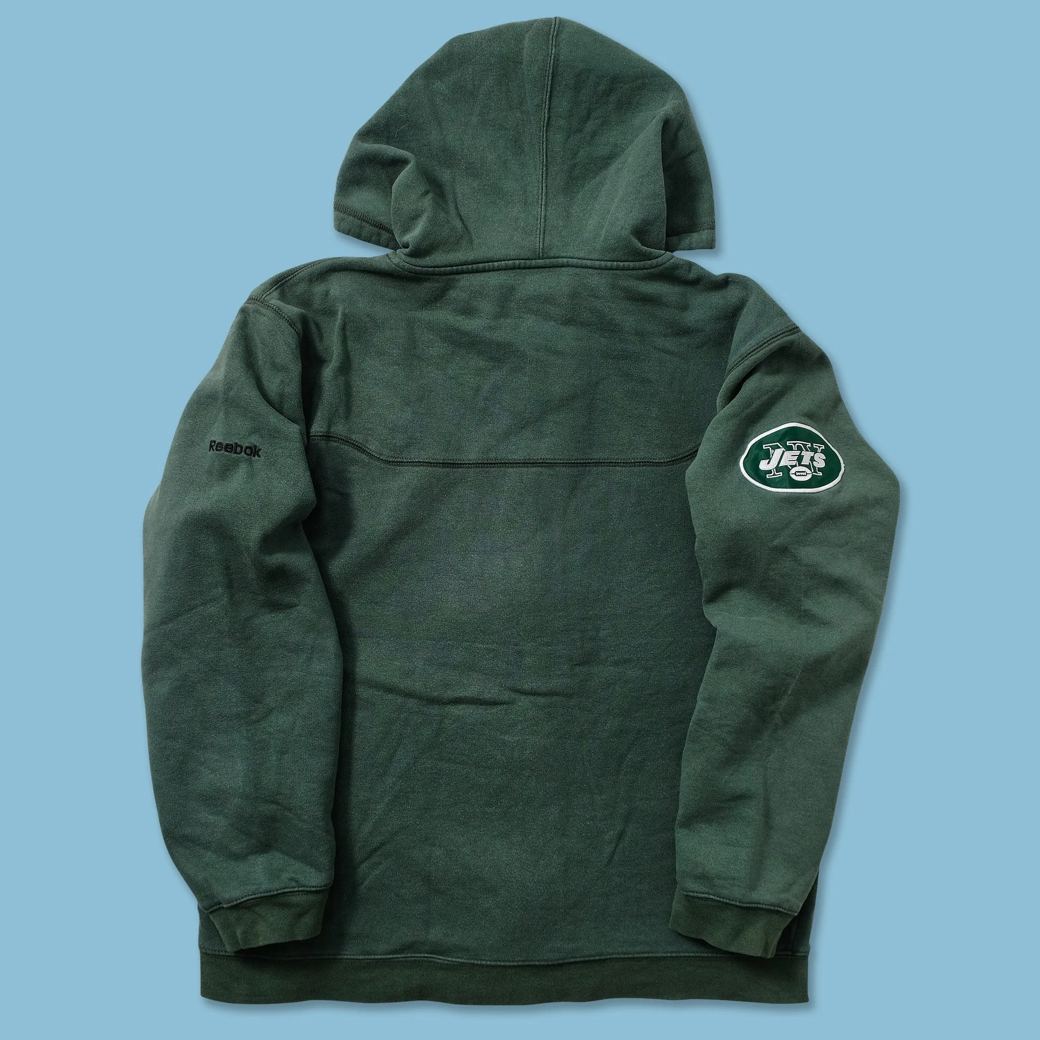 Vintage Reebok New York Jets Zip Hoody Small