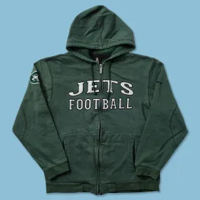 Vintage Reebok New York Jets Zip Hoody Small