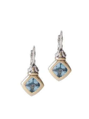 Vista Collection Square Wire Lever Back Earrings by John Medeiros