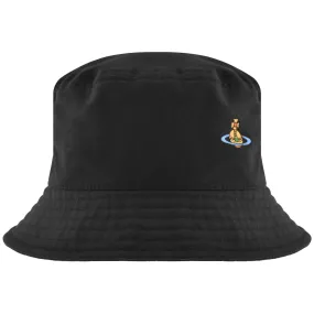 Vivienne Westwood Uni Colour Bucket Hat Black