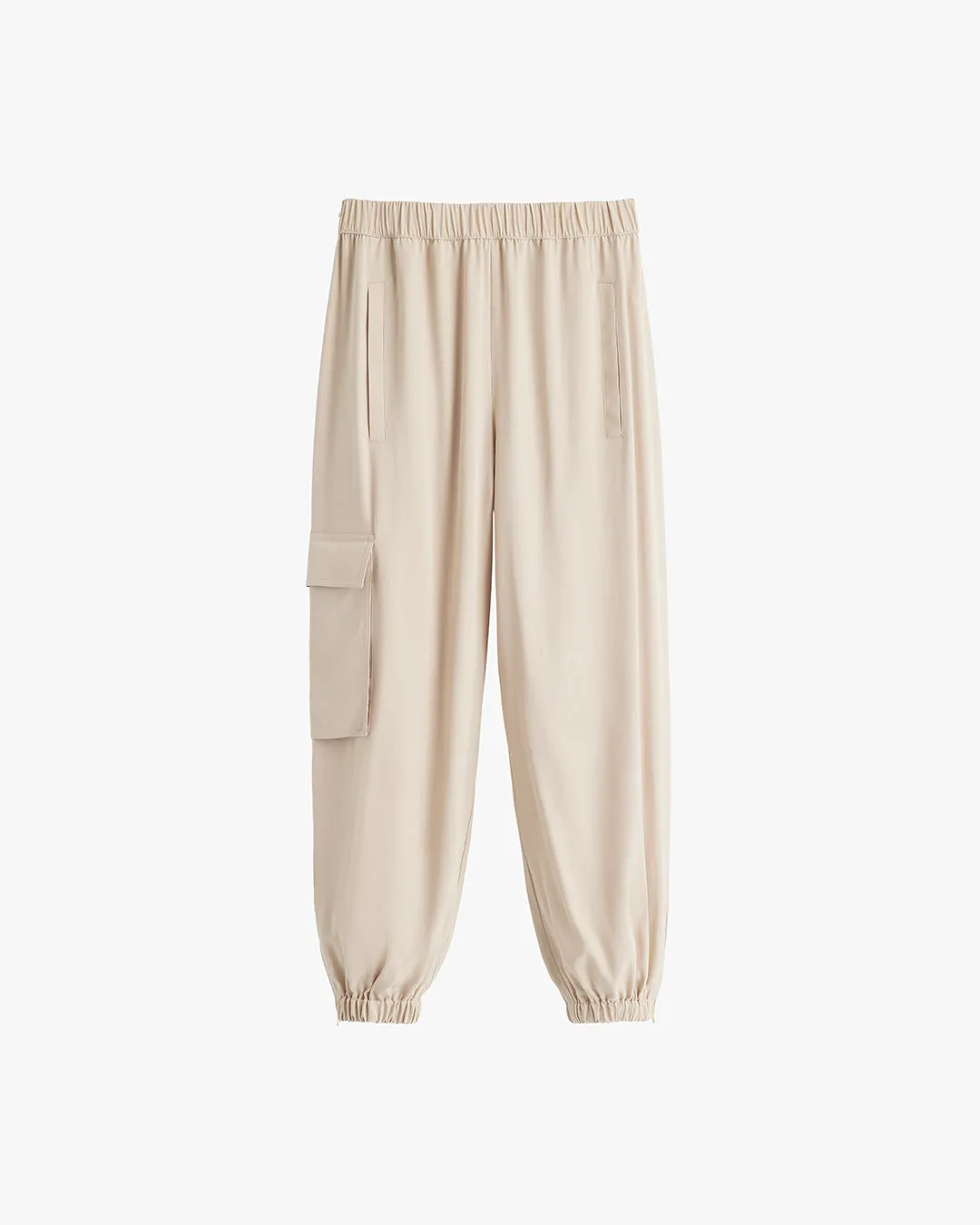 Washable Silk Utility Pant