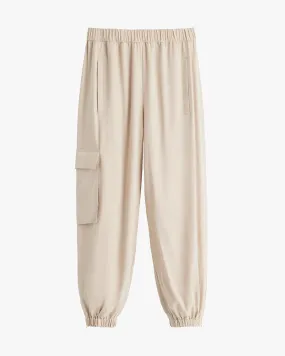 Washable Silk Utility Pant