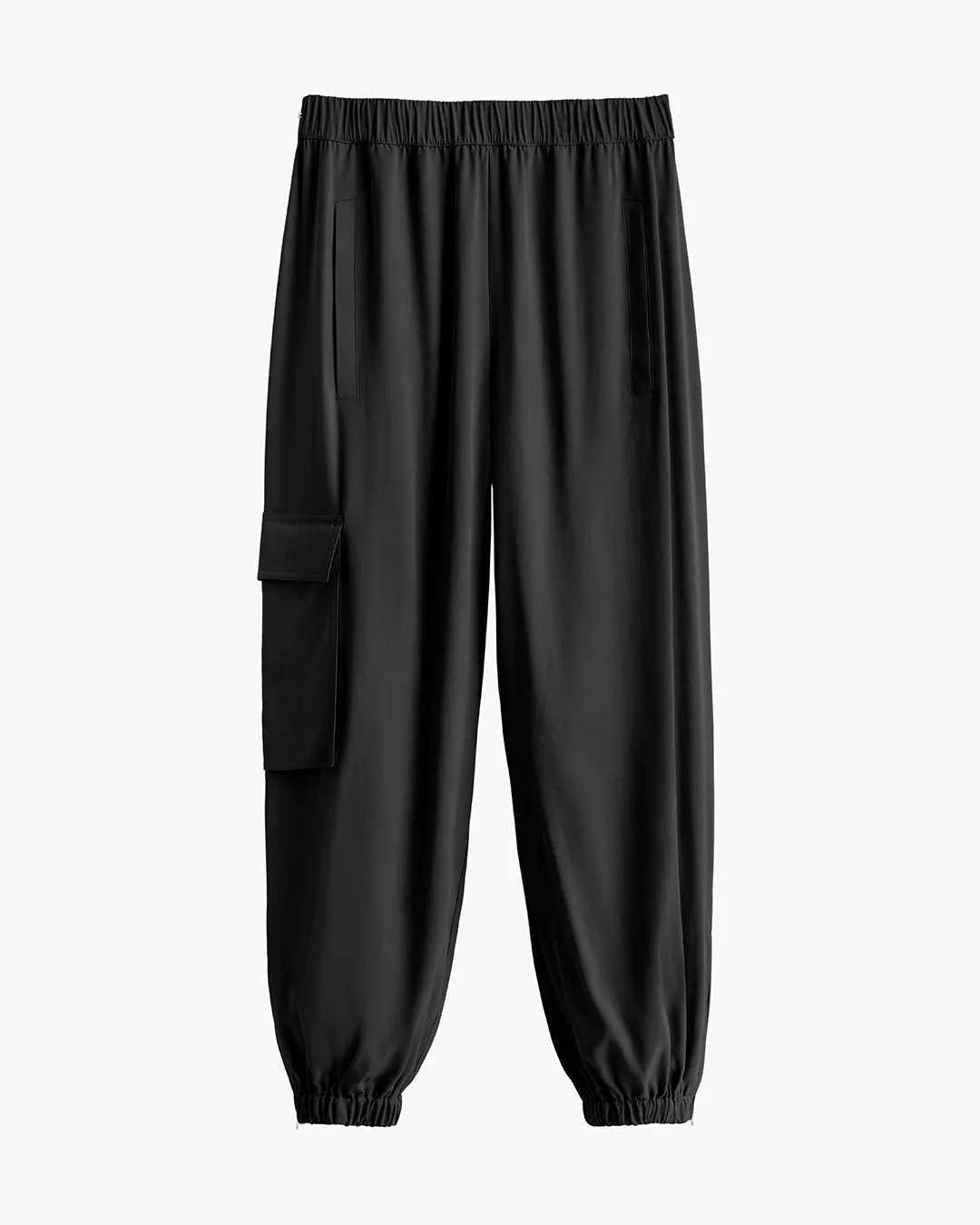 Washable Silk Utility Pant