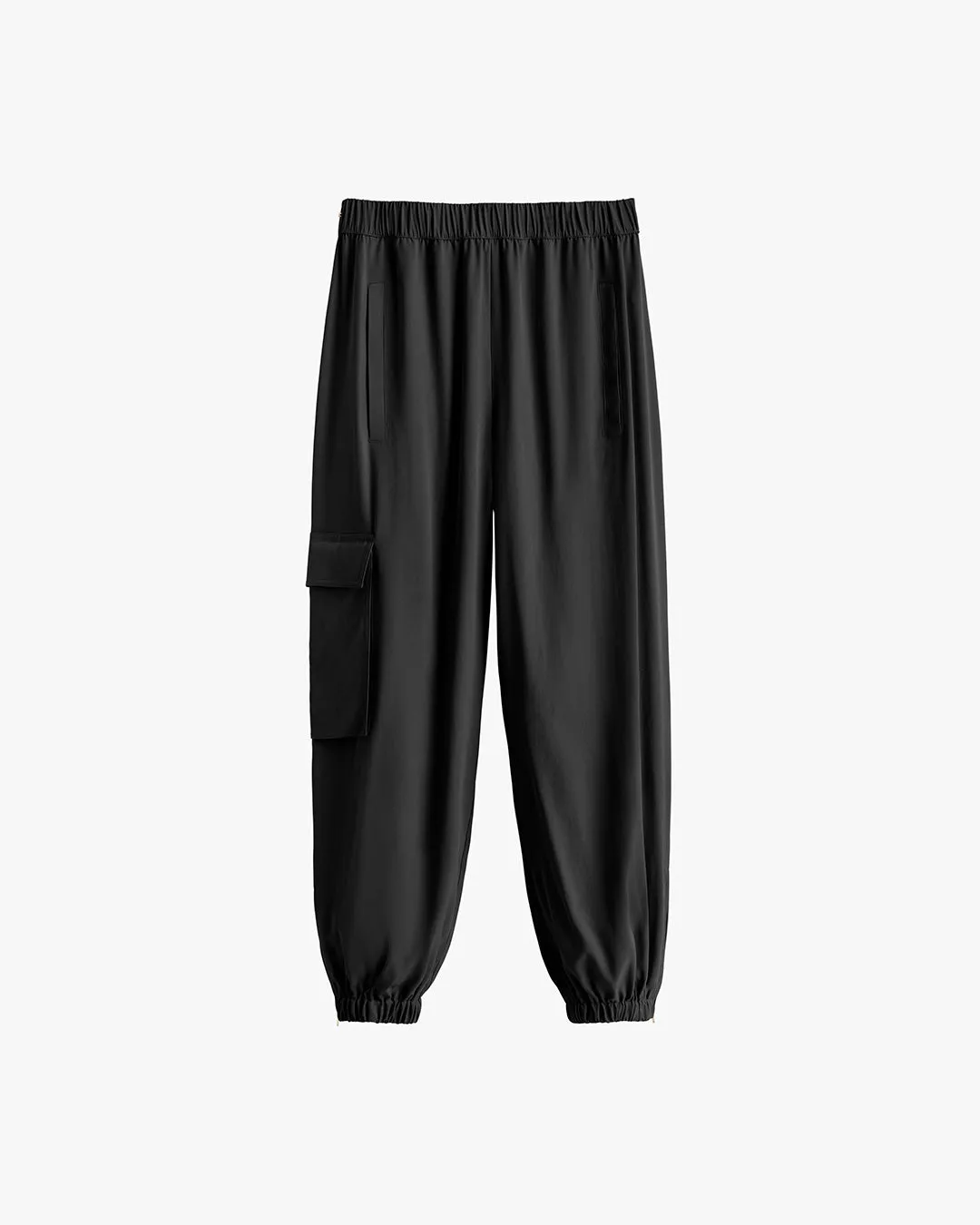 Washable Silk Utility Pant