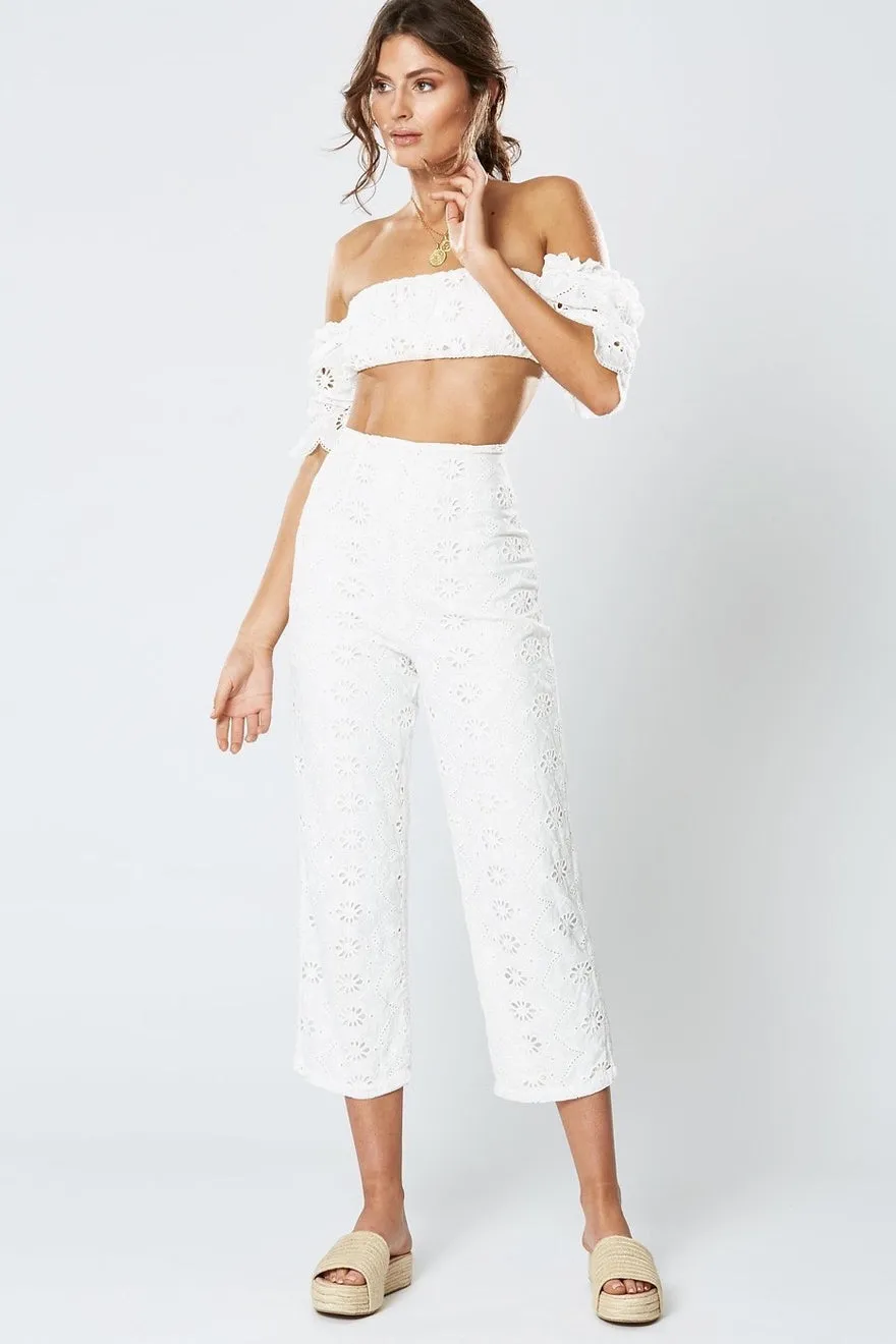 ----Winona   ----Splendour Pant - White ---