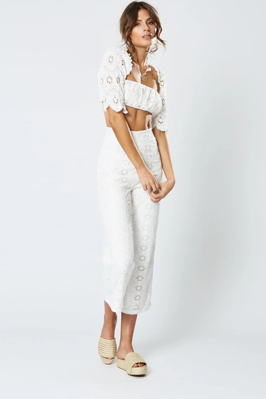 ----Winona   ----Splendour Pant - White ---