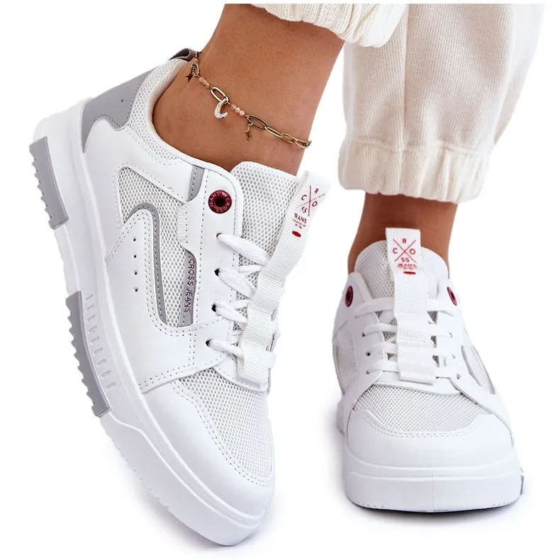 Women's Low Sneakers Cross Jeans LL2R4011C White