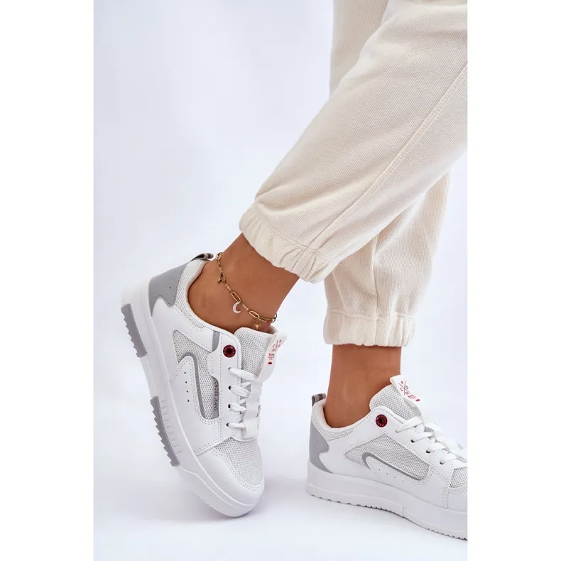 Women's Low Sneakers Cross Jeans LL2R4011C White