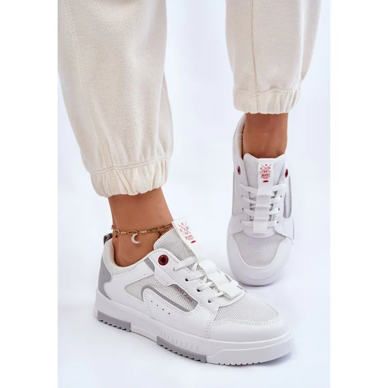 Women's Low Sneakers Cross Jeans LL2R4011C White