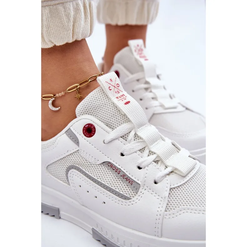 Women's Low Sneakers Cross Jeans LL2R4011C White