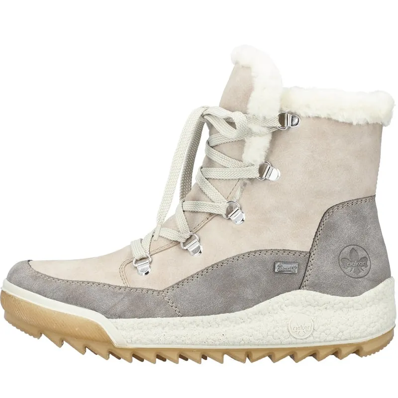 Women’s Rieker Aria 44 Boot – Grey/Champignon