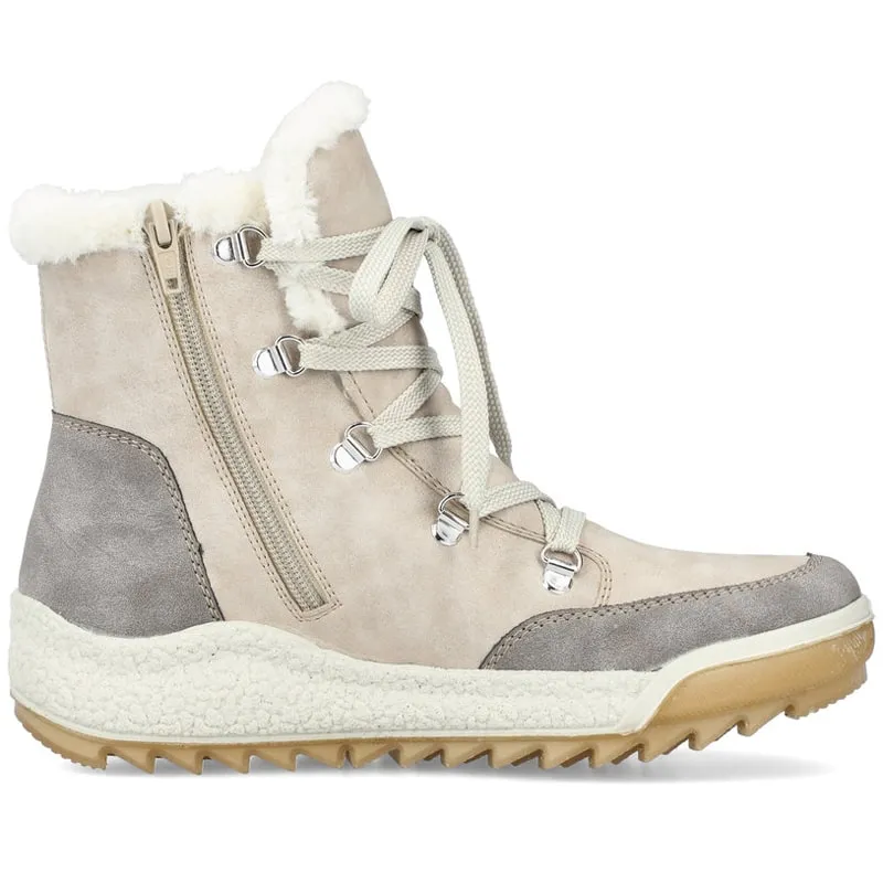 Women’s Rieker Aria 44 Boot – Grey/Champignon