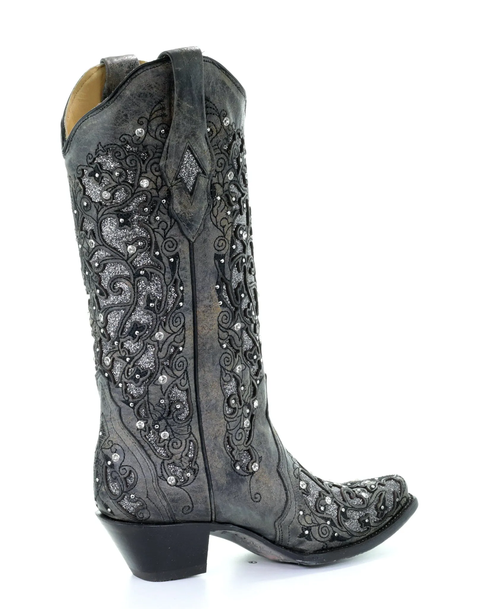 Women's Glitter and Crystals Boots