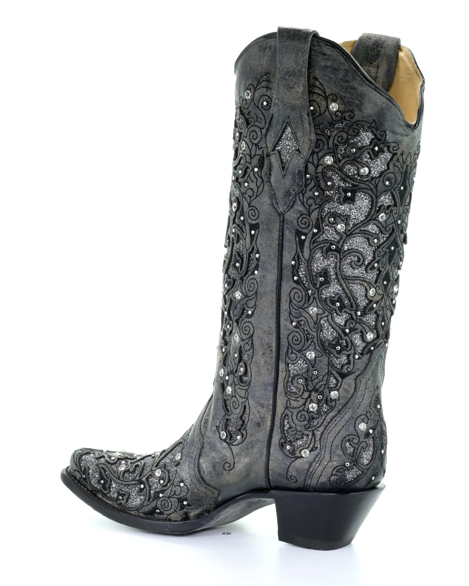 Women's Glitter and Crystals Boots