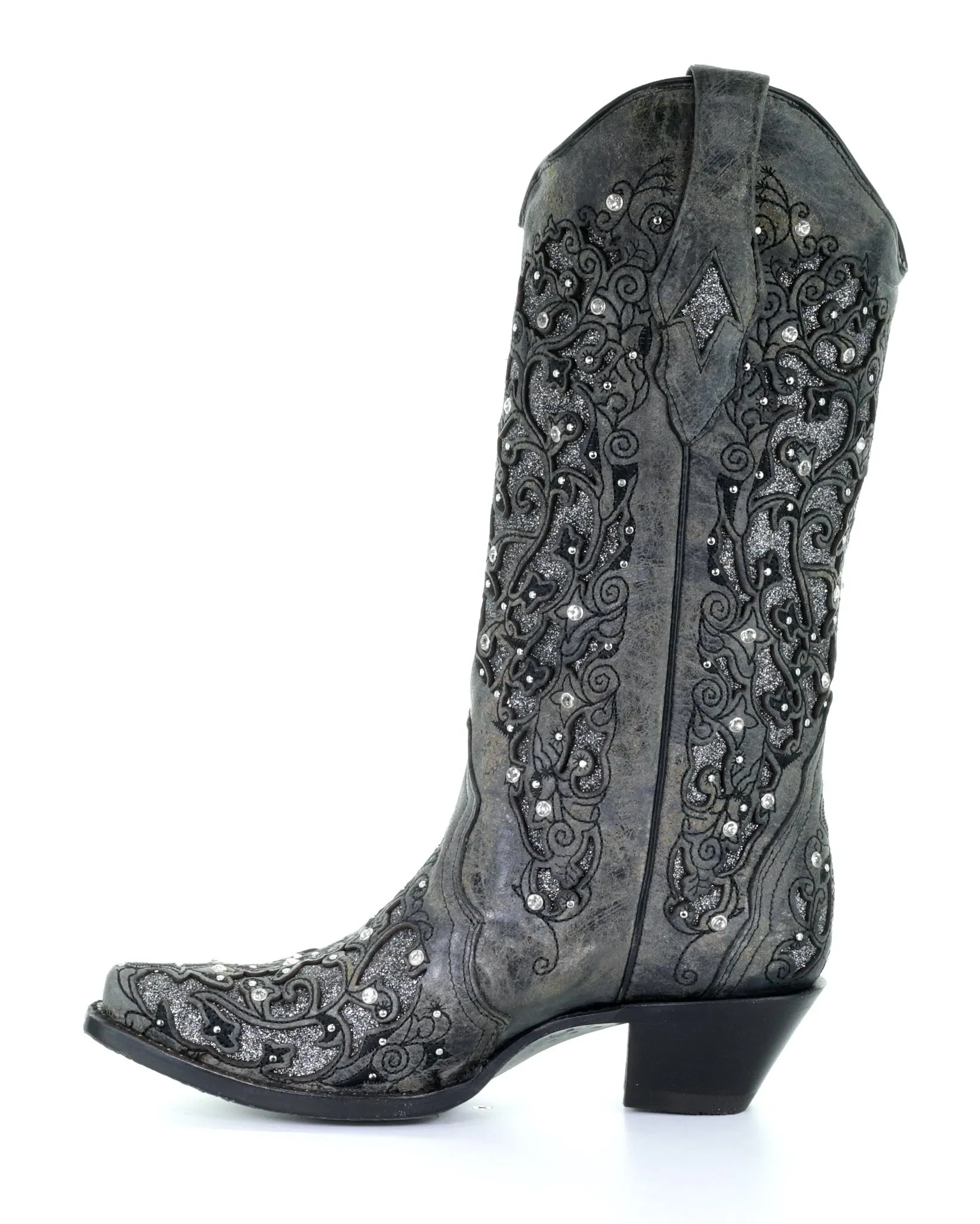 Women's Glitter and Crystals Boots