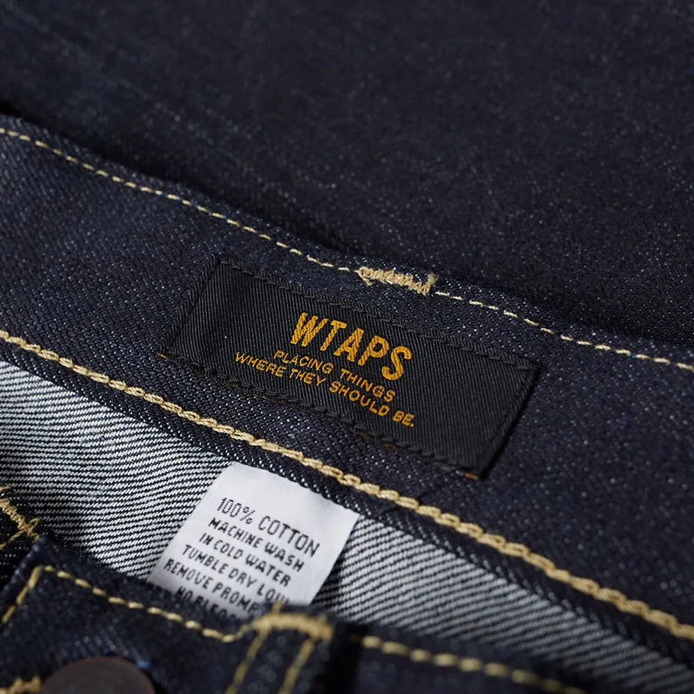 WTAPS Blues Very Skinny Raw JeanIndigo