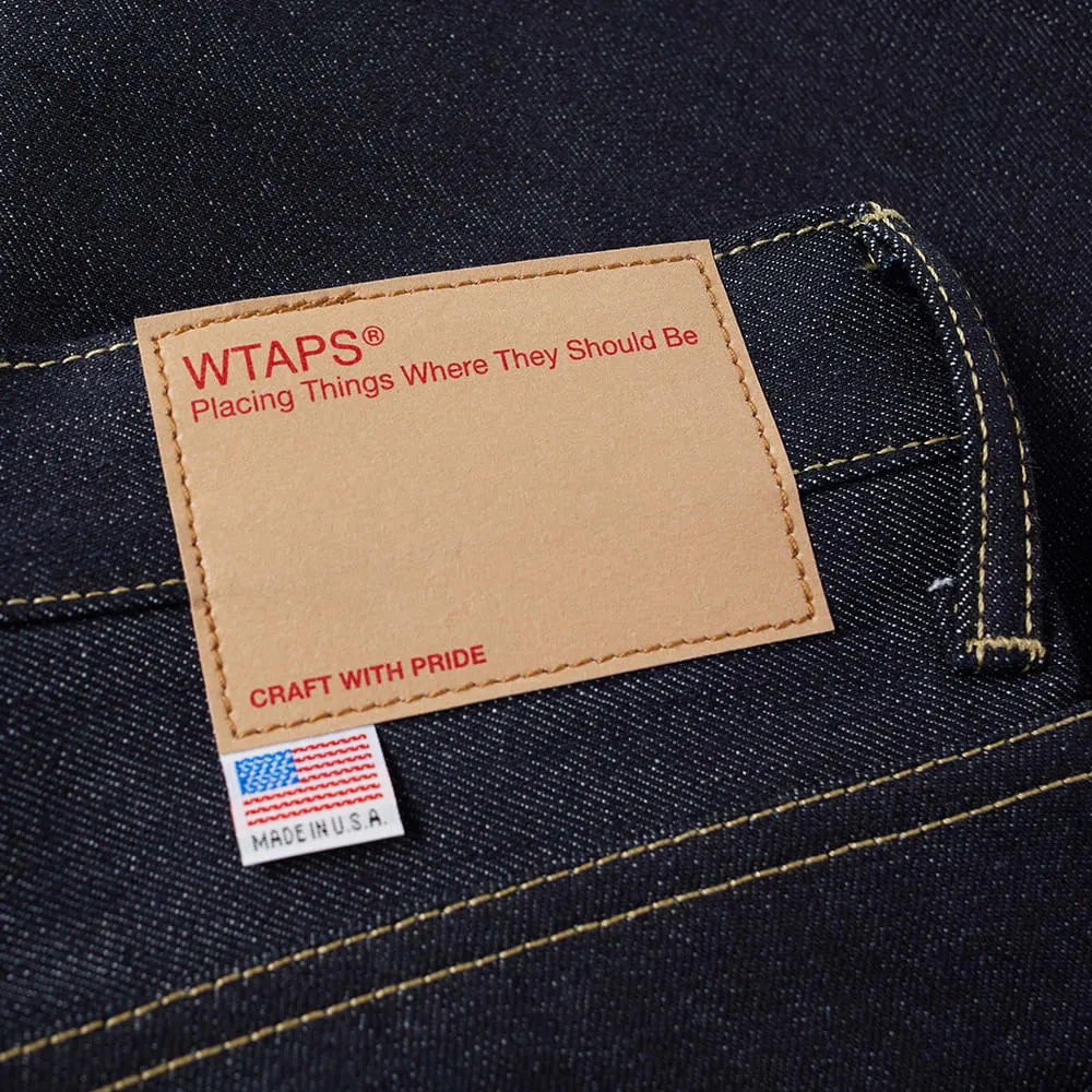 WTAPS Blues Very Skinny Raw JeanIndigo