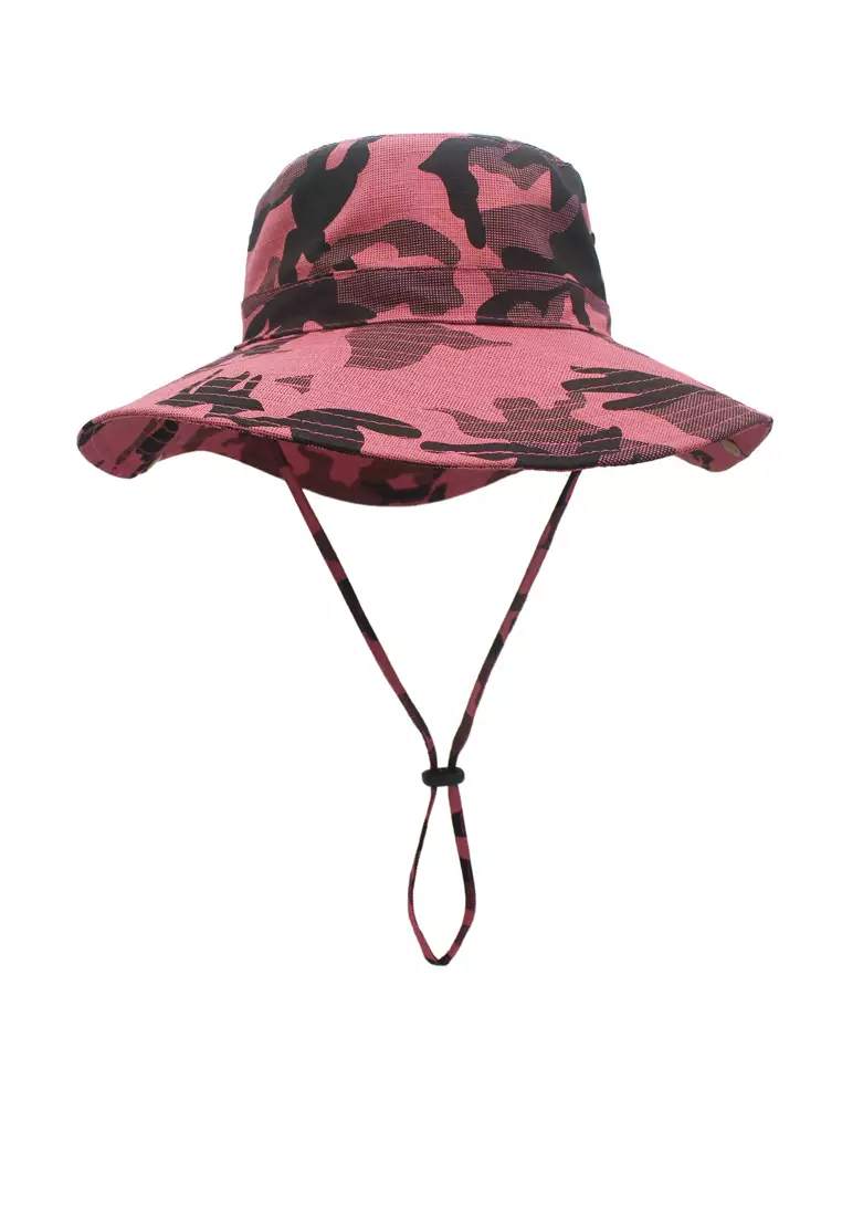 ZITIQUE Wide -edge camouflage fisherman hat