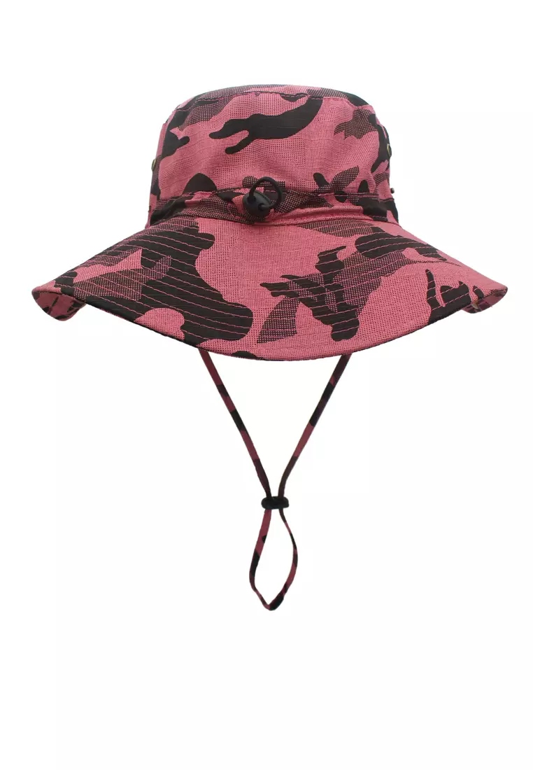 ZITIQUE Wide -edge camouflage fisherman hat